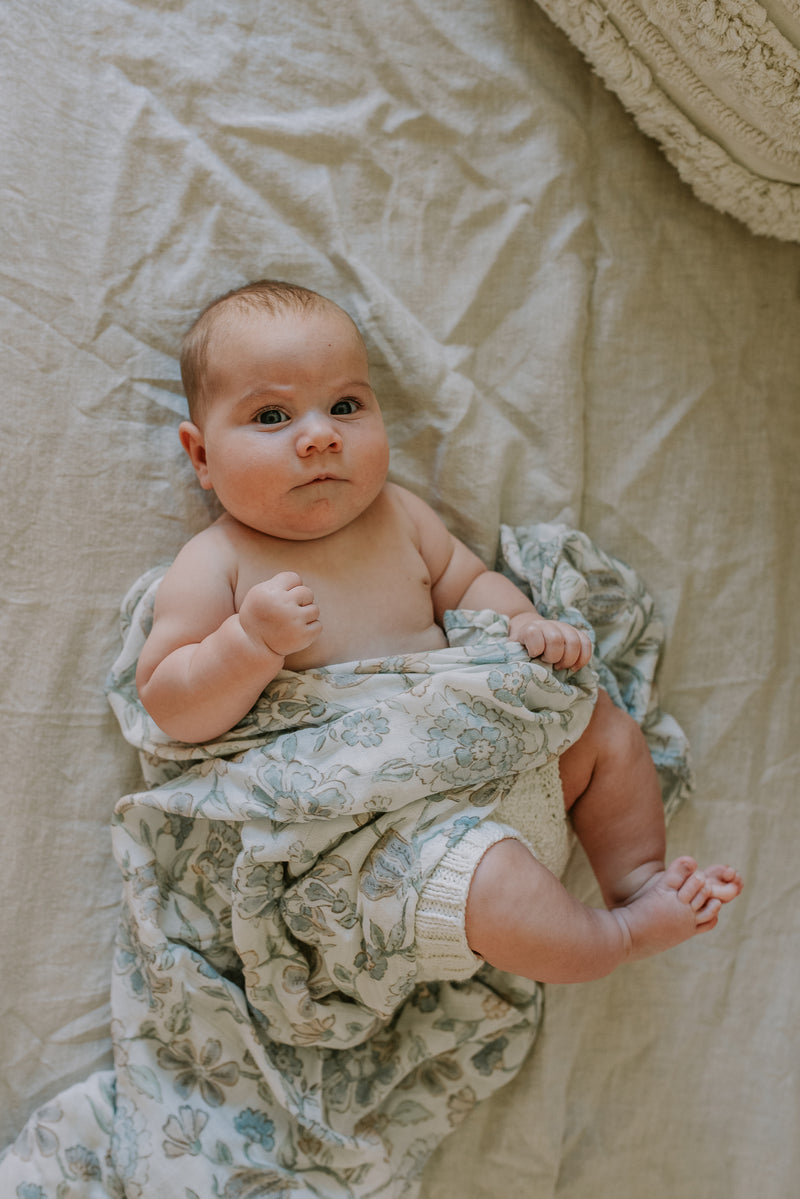 Forest Muslin swaddle